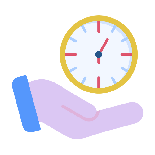 Une montre pour illustrer que l'on gagne du temps.